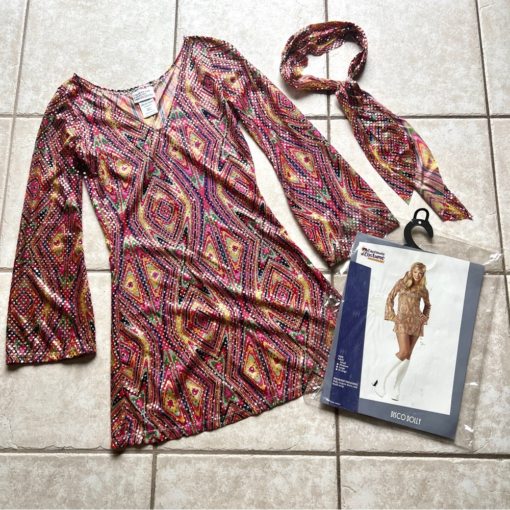 ‘Disco Dolly’ Women’s / Teen Halloween Costume Size Small